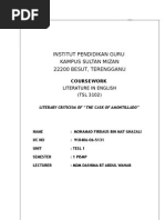 Download Literary Criticism Essay by Mohamad Firdaus SN165961152 doc pdf