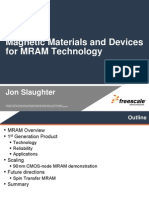 Magnetic Materials and Devices For MRAM Technology