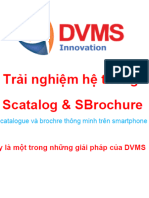 SCatalog & SBrochure Hệ thống catalogue và brochre thông minh trên smartphone và tablet 