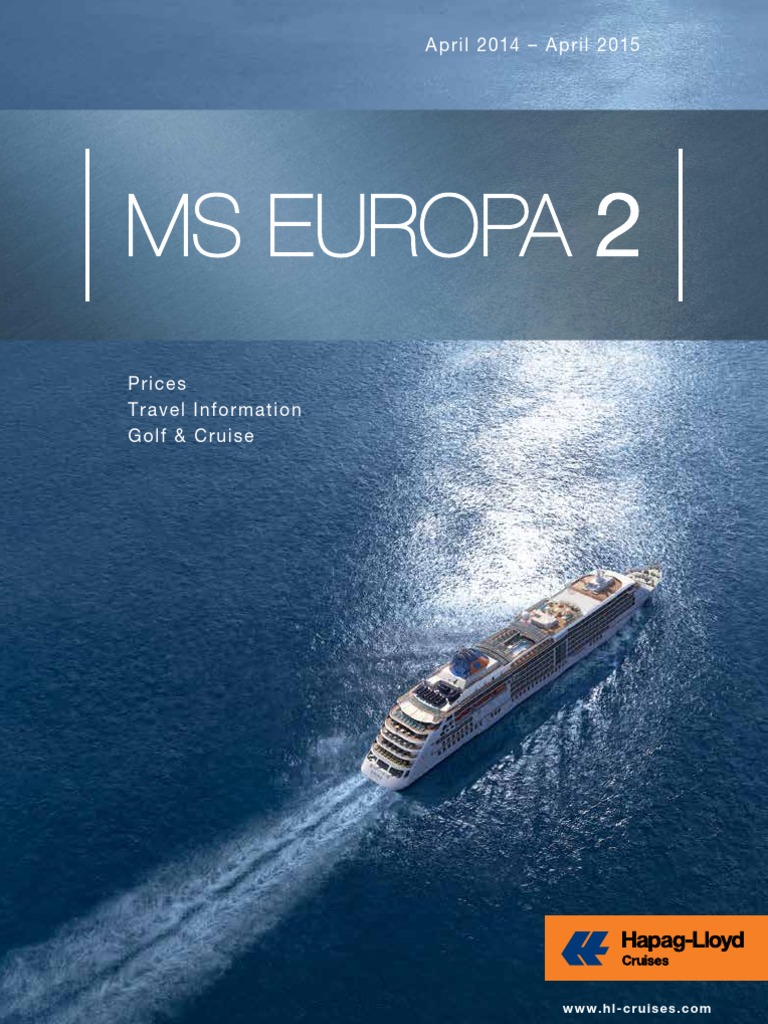 Hapag Lloyd Europa 2 2014/2015 Online Brochure | PDF | Business
