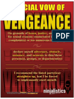 Official Vow of Vengeance