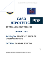 Caso Hipotetico Federico Guzman y Sandra Rincon