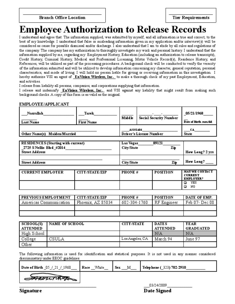 Drive Test Veriform | PDF | Background Check | Justice