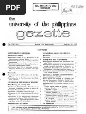 UP Gazette (1977).pdf | Lecturer | University And College ... - 