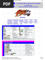 Kof 96 Move List