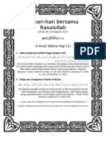 Sehari-Hari Bersama Rasulullan Edisi Ke-048, 24 Dzulqaidah 1433 H