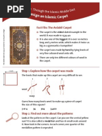 Design an Islamic Carpet