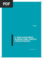 A 'nova classe média' no Brasil como conceito e projeto político