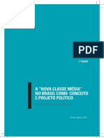 A 'Nova Classe Média' No Brasil Como Conceito e Projeto Político