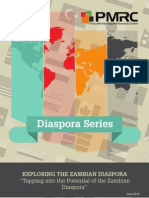 PMRC Diaspora Series - Exploring the Zambia Diaspora “Tapping into Potential of the Zambia Diaspora”