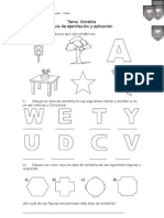 Actividad Simetria 3° Básico