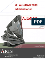 Manual Autocad 2009 (Bidimensional) Totalmente en Español