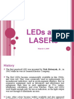 Leds and Lasers
