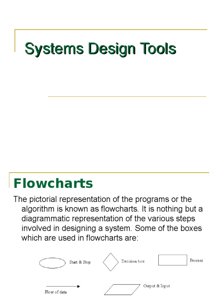 Design Tools | PDF | Software Engineering | Systems Engineering