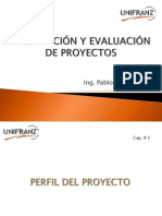 PREPARACIÓN Y EVALUACIÓN DE PROYECTOS UNIFRANZ (Cap 2)