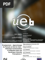 Download Enseignement - apprentissage du franais au sud du Liban - didactique contextualise et intgration dans une dynamique culturelle francophone by reasonwa SN166044890 doc pdf