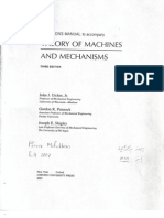 Theory of Machines and Mechanisms 