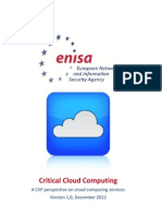 Critical Cloud Computing v 1 0