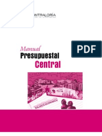 1. Manual Presupuestal-nivel Central