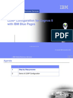 LDAP Configuration For Cognos 8 With IBM Blue Pages