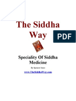Speciality of Siddha Medicine