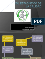 INCIO CLASES Control Estadistico