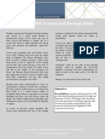 Case Study - Barings Bank and Nick Leeson