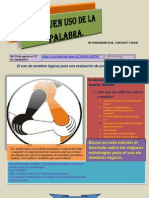 EL BUEN USO DE LA PALABRA - 4ta Edición 06092013