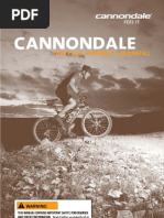 Download Cannon Dale Bicycle Owners Manual by dspai15 SN16607367 doc pdf