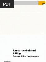 RRB - Resource Related Billing