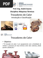 Trocadores de Calor - Introdução e Classificação