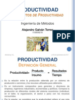 Ingenieria de Metodos - Productividad