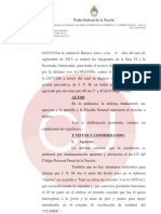Caso Ángeles Rawson - Cámara Nacional de Apelaciones Criminal y Correccional - Mangeri S Procesamiento