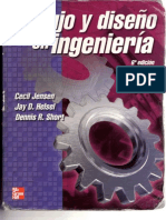 Dibujo y diseño en la Ingenieria Jensen 6ta edicion indices