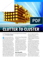 Clutter to Cluster