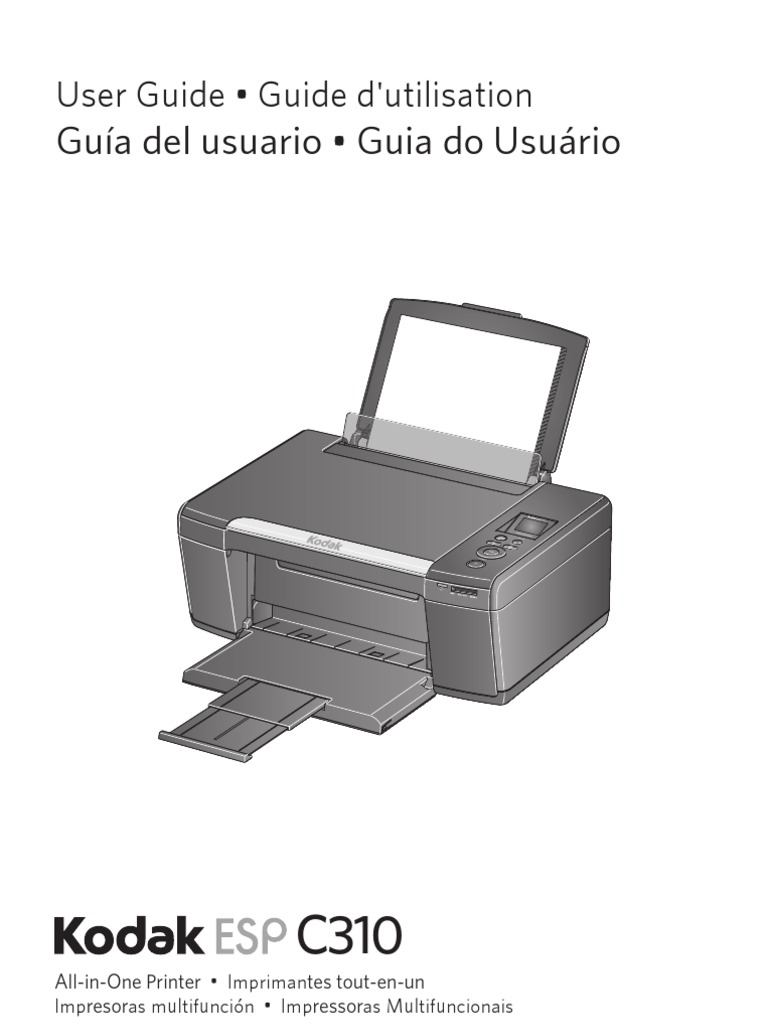 Kodak Esp c310 Manual | PDF | Printer (Computing) | Implied Warranty