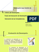 Presentacion Evaluación de Desempeño