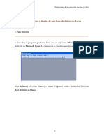 Tutorial Base de Datos Access