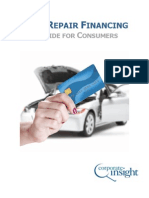 Auto Repair Financing - A Guide For Consumer