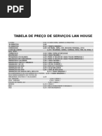 Modelo de ficha Feijoada