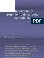 Desarrollo de La Teoria Economica, Historia Del 2