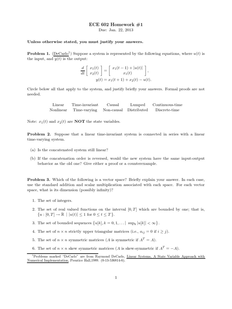 HW 1 | PDF