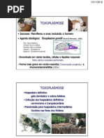 Aula Toxoplasmose 2012