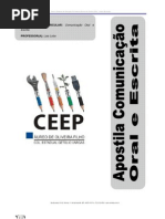 APOSTILA I - COMUNICAÇÃO ORAL E ESCRITA