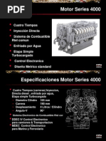 Curso de Motores Series 4000 MTU