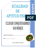 Aptitud Fisica Especialidad Desarrollada