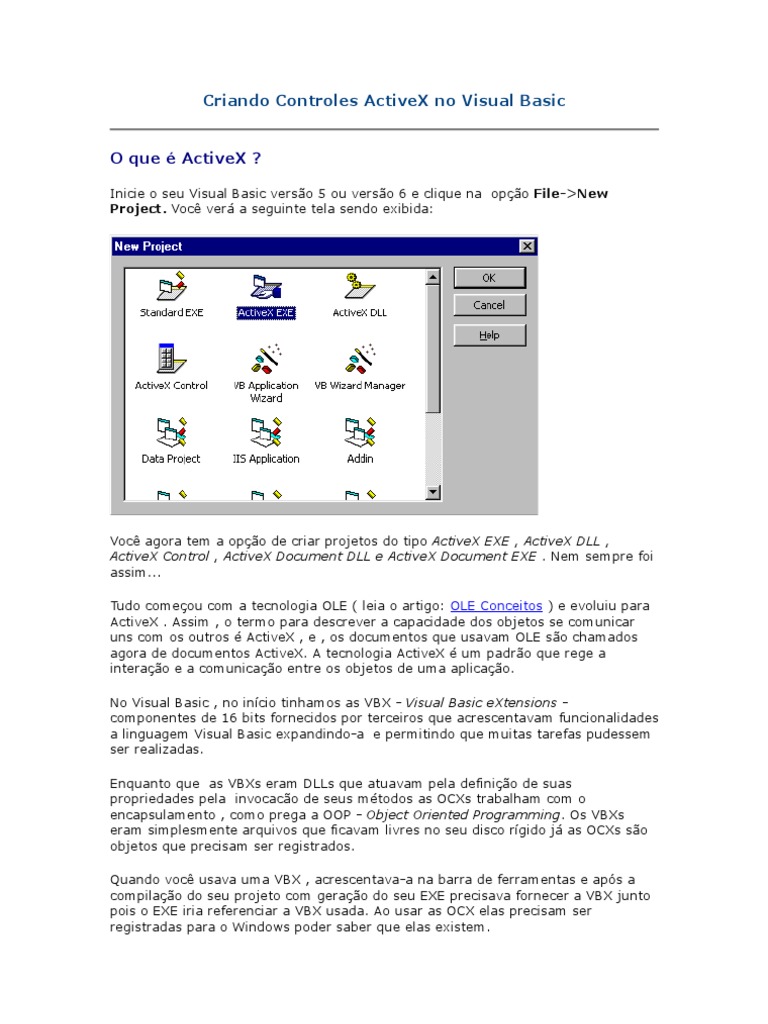 Activex Visual Basic Download , Microsoft Visual Basic pour Windows – EJVS