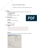 Analisis Con Elementos Shell