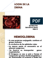 Degradacion de La Hemoglobina