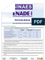 48292621 Prova de Psicologia PDF Enade 2006